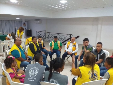 Recibimos la visita de nuestro gobernador del distrito F1
