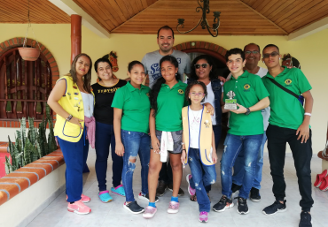 Encuentro de los club leos del Distrito F1, en Santa Rosa de Cabal